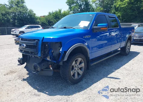 2014 Ford F-150 Fx4 from USA, damaged, VIN 1FTFW1EF3EFB08225
